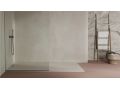 Ego Cream 120x280 cm - Panneau mural en SPC, finition ciment poli ultra mate crme