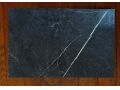 Marble Dark 120x260 cm - Panneau mural en SPC, finition marbre noir