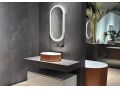 Marble Dark 120x260 cm - Panneau mural en SPC, finition marbre noir