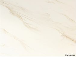 Marble Gold 120x260 cm - Panneau mural en SPC, finition marbre beige