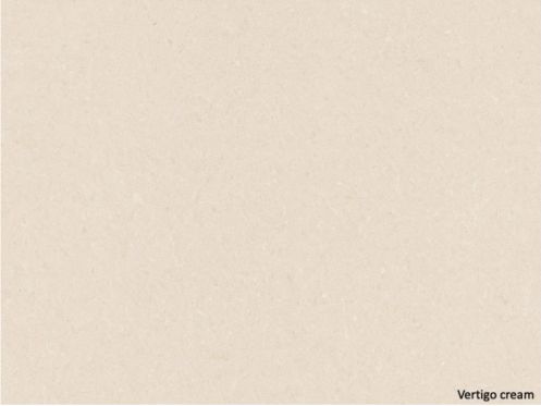 Vertigo Cream 120x260 cm - Panneau mural en SPC, finition ciment crme