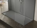 Receveur de douche avec caniveau design ultra fin sur la longueur - LONDON SIDE