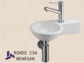 Lave mains rond ceramique suspendu | RONDO 23A Benesan