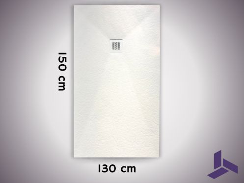 Receveur de douche 150x130 cm extra plat anti-derapant VERONE