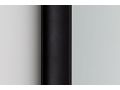 Paroi de douche a l'italienne fixe en verre de securite 6 mm DIJON NOIR