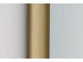 Paroi de douche a l'italienne fixe en verre de securite texture 8 mm DIJON WAVY OR