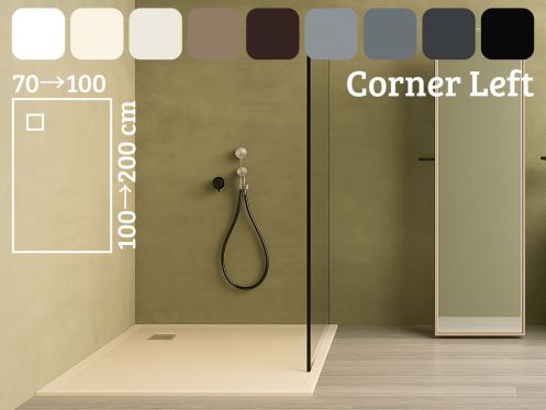 rodzik z wylotem w lewym kącie - CORNER lewo