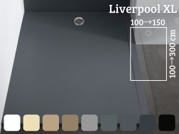 Douchebak, extra brede goot - LIVERPOOL XL