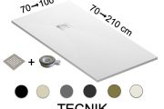 Receveur de douche italienne resine extra plat TECNIK