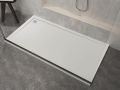 NaroÅ¼na brodzik 110x110 cm - CORIAN Â® CORNER PRAWA