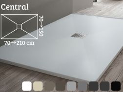 Brusebakke 80x80 cm central evakuering - CENTRAL