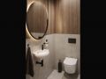 Wandwastafel 42,5 x 26,5 cm Glanzend wit ASTOPIA RIGHT