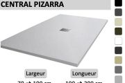 Douchebak, met centrale afvoer - CENTRAL PIZARRA