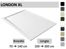 Douchebak, groot formaat, goot - LONDON XL