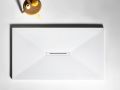 Shower Tray with Ultra-Slim Designer Drain - CARDIFF CENTRAL