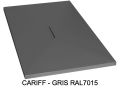Brusebakke med ekstra tynd design rist - CARDIFF CENTRAL