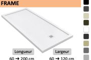 Receveur de douche italienne avec bordure – FRAME