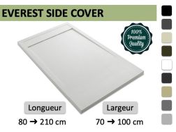Receveur de douche caniveau haut de gamme – EVEREST SIDE COVER
