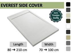 Luksus brusebakke med integreret rist – EVEREST SIDE COVER