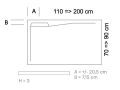 Receveur douche design bonde en angle droit extra-plat – PILAS DROITE