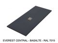 Receveur de douche sur mesure haut de gamme bonde centrale EVEREST CENTRAL