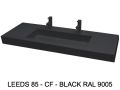 Plan double vasque sur mesure suspendu ou à poser - LEEDS XL 85