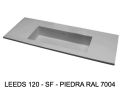Plan double vasque XXL sur mesure suspendu ou à poser - LEEDS XXL 120