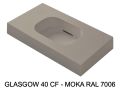 Zawieszony lub wbudowany blat vasin o niskiej głębokości - GLASGOW 40