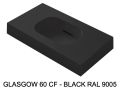 Podwieszany lub odlewany blat umywalki z umywalką 60 cm – GLASGOW 60