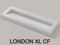 Podwieszana lub wbudowana rynna vasin top 85 cm – LONDON XL 85