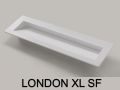 Suspenderet eller indbygget bassinafløbspanel 85 cm – LONDON XL 85