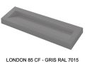 Opknoping of inbouwgoot wastafel 85 cm – LONDON XL 85
