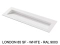 Opknoping of inbouwgoot wastafel 85 cm – LONDON XL 85
