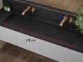 Ophang- of inbouwgoot wastafel 120 cm – LONDON XXL 120