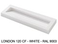 Podwieszany lub wbudowany blat rynny 120 cm – LONDON XXL 120