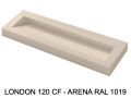 Plan vasque caniveau suspendu ou à encastrer 120 cm – LONDON XXL 120