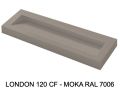 Plan vasque caniveau suspendu ou à encastrer 120 cm – LONDON XXL 120
