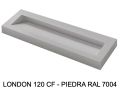 Ophang- of inbouwgoot wastafel 120 cm – LONDON XXL 120