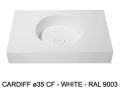 Hang- of opzetbad met rond bassin Ø35 cm – CARDIFF
