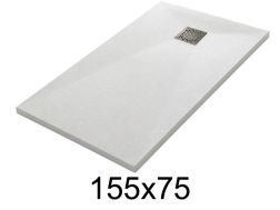 Douchebak 155x75 cm kunsthars extra plat TECNIK