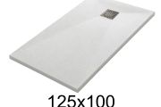 Brodzik prysznicowy 125x100 cm z zywicy extra flat – TECNIK