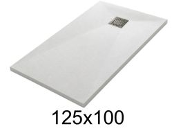 Receveur de douche 125x100 cm résine extra-plat - TECNIK