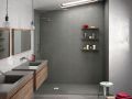 Douchebak op maat 125x95 cm hars TECNIK