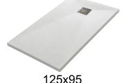Douchebak op maat 125x95 cm hars TECNIK