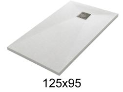 Receveur de douche 125x95 cm résine extra-plat – TECNIK