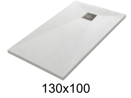 Brodzik prysznicowy 130x100 cm z zywicy extra flat TECNIK