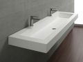 Op maat gemaakte hang- of inbouw wastafel – NEW YORK 90