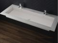 Op maat gemaakte hang- of inbouw wastafel – NEW YORK 90