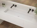 Op maat gemaakte hang- of inbouw wastafel – NEW YORK 90