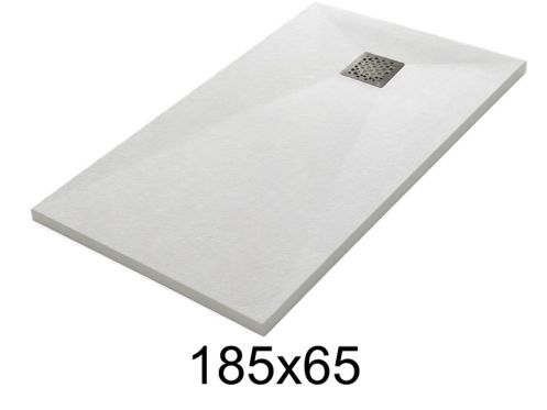 Brusekar 185x65 cm i resin ekstra fladt TECNIK
